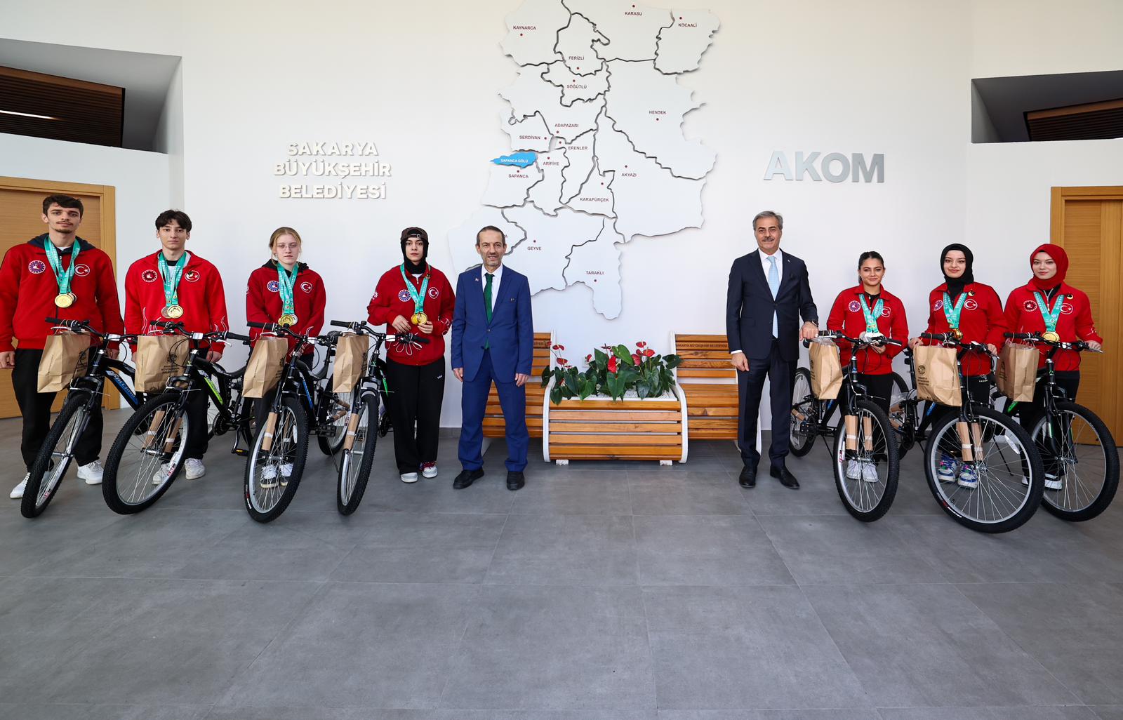 Sporun ve sporcunun yanındayız