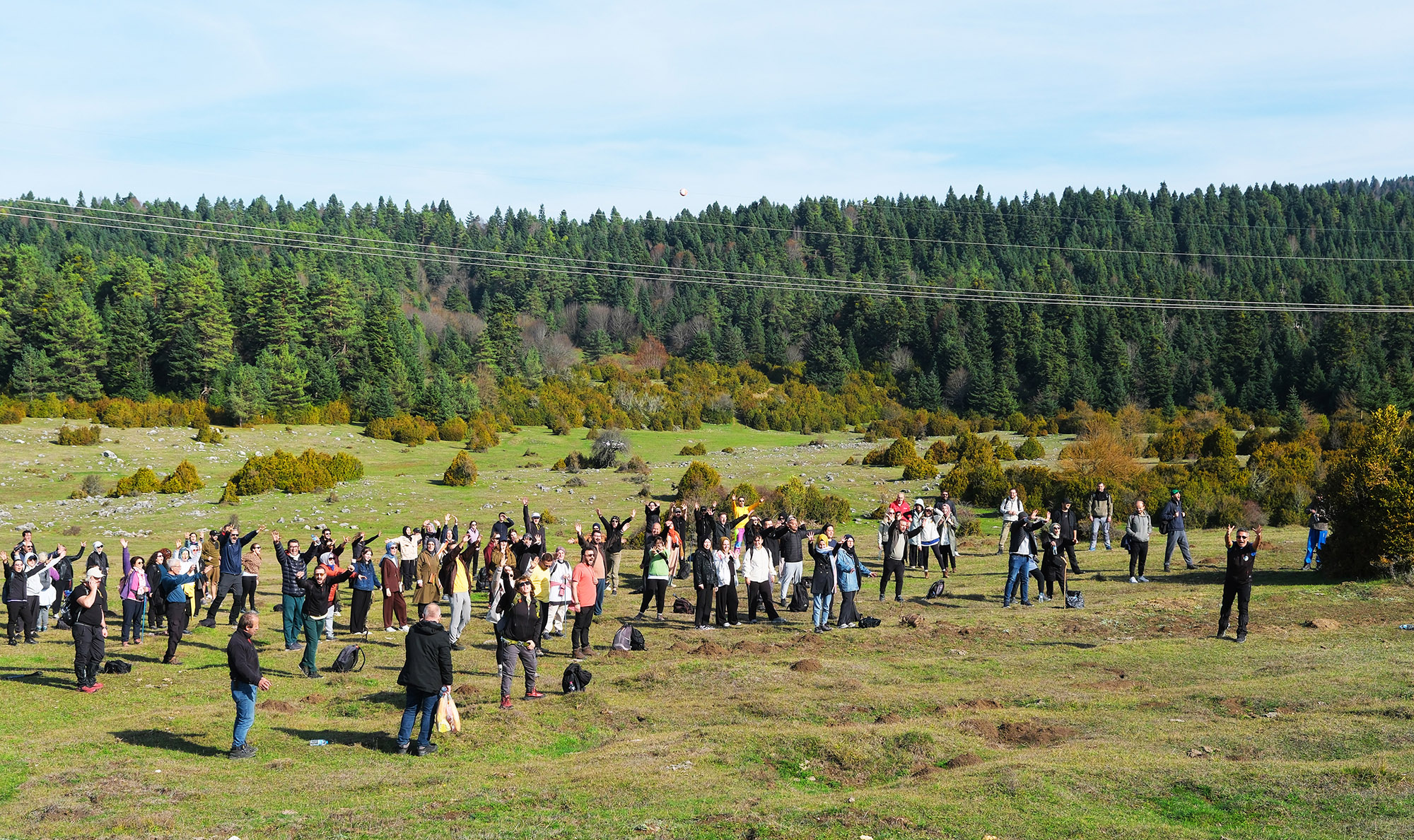 16 kilometrelik doğa yolculuğu