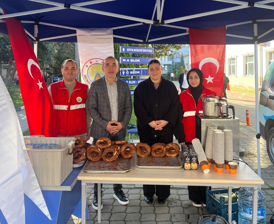 Sınav öncesi çorba ikramı