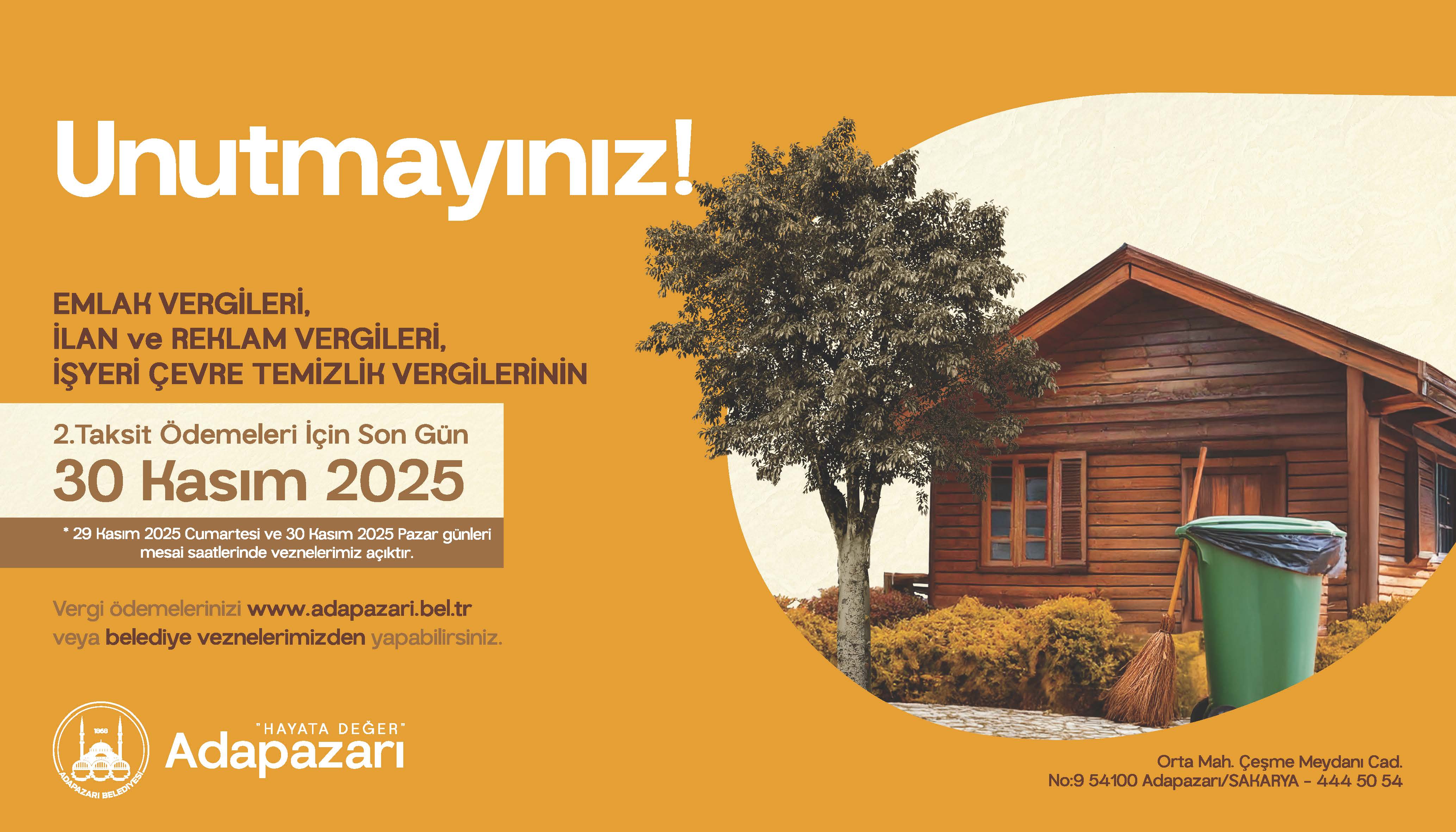 Vergide Son Gün 30 Kasım