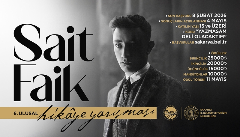6. Ulusal Sait Faik Hikâye Yarışması başlıyor