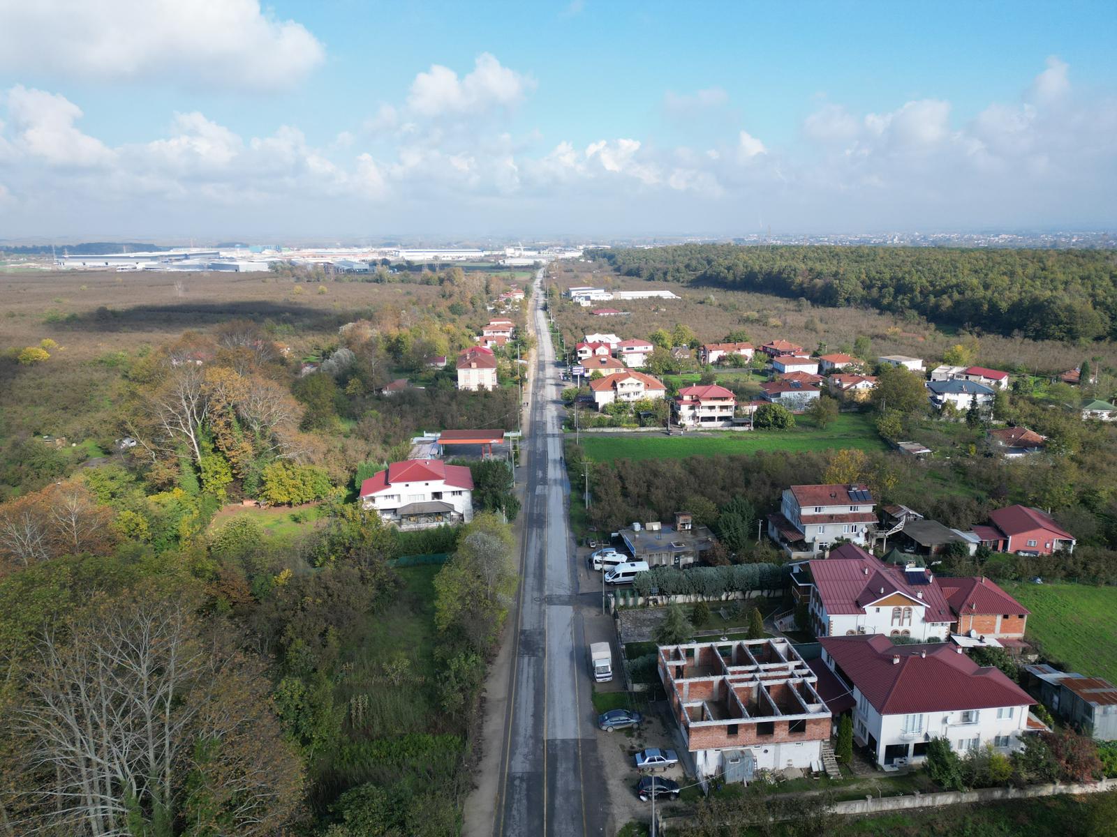 Akyazı-Küçücek yolu yenileniyor