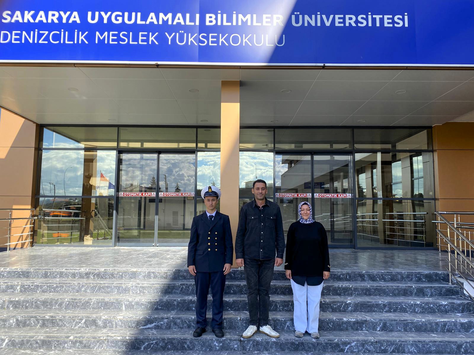 Anne-oğul denizcilik eğitimi alıyorlar