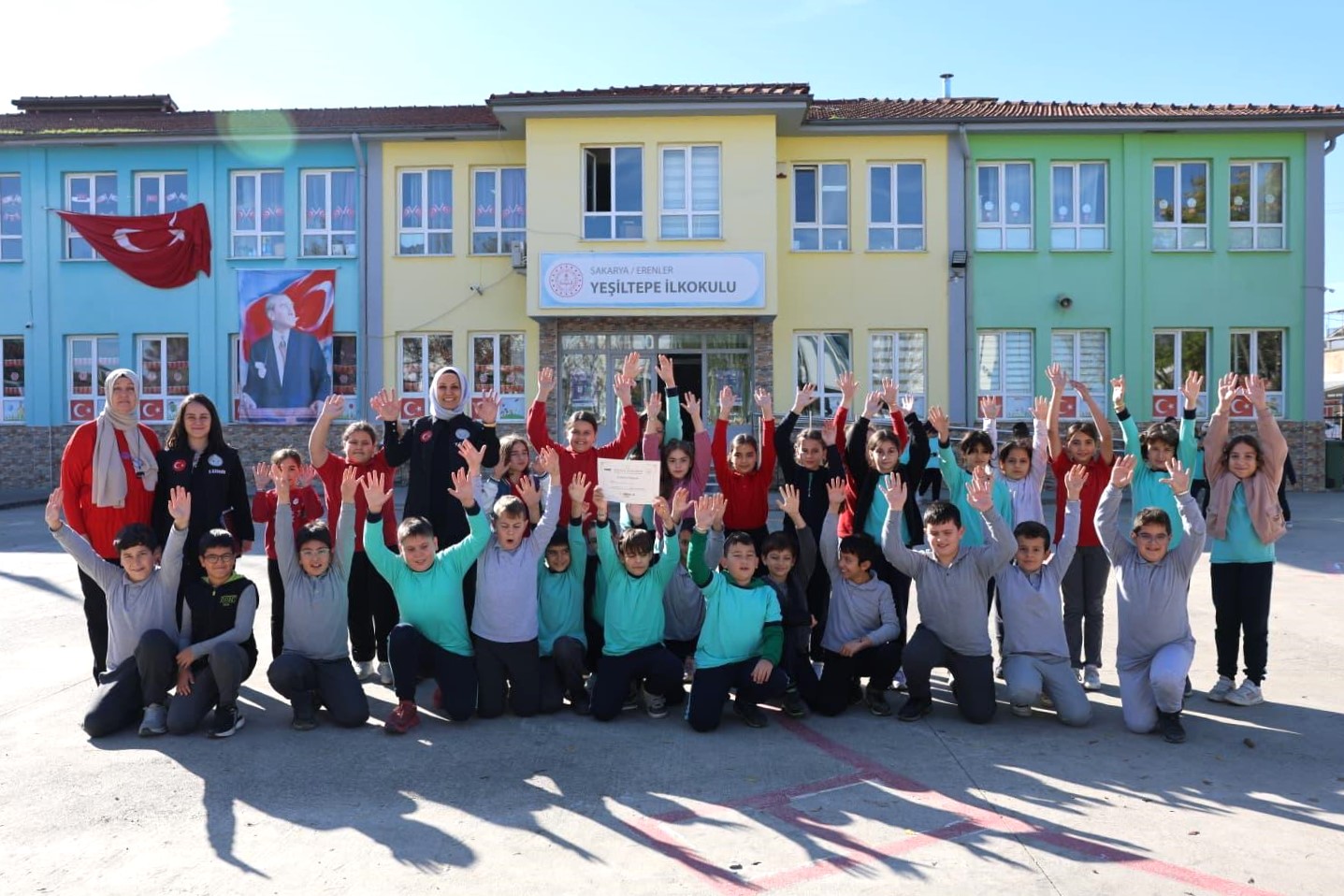 Erenler'de afet eğitimleri yapılıyor