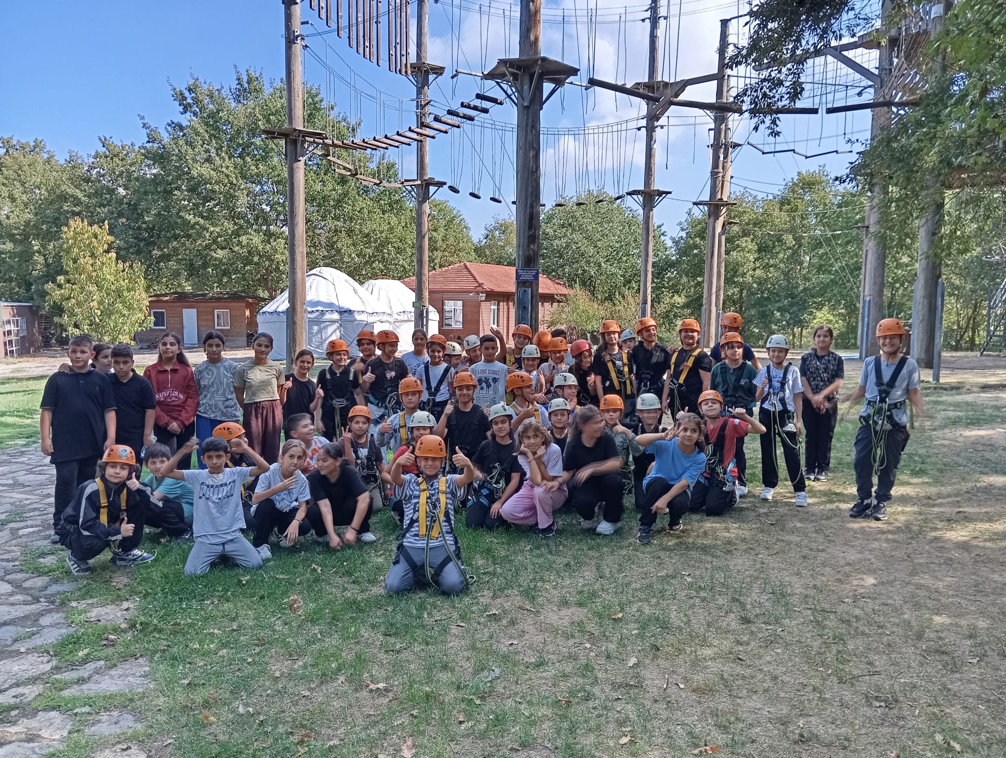 Macera Park’ta adrenalin dolu deneyim