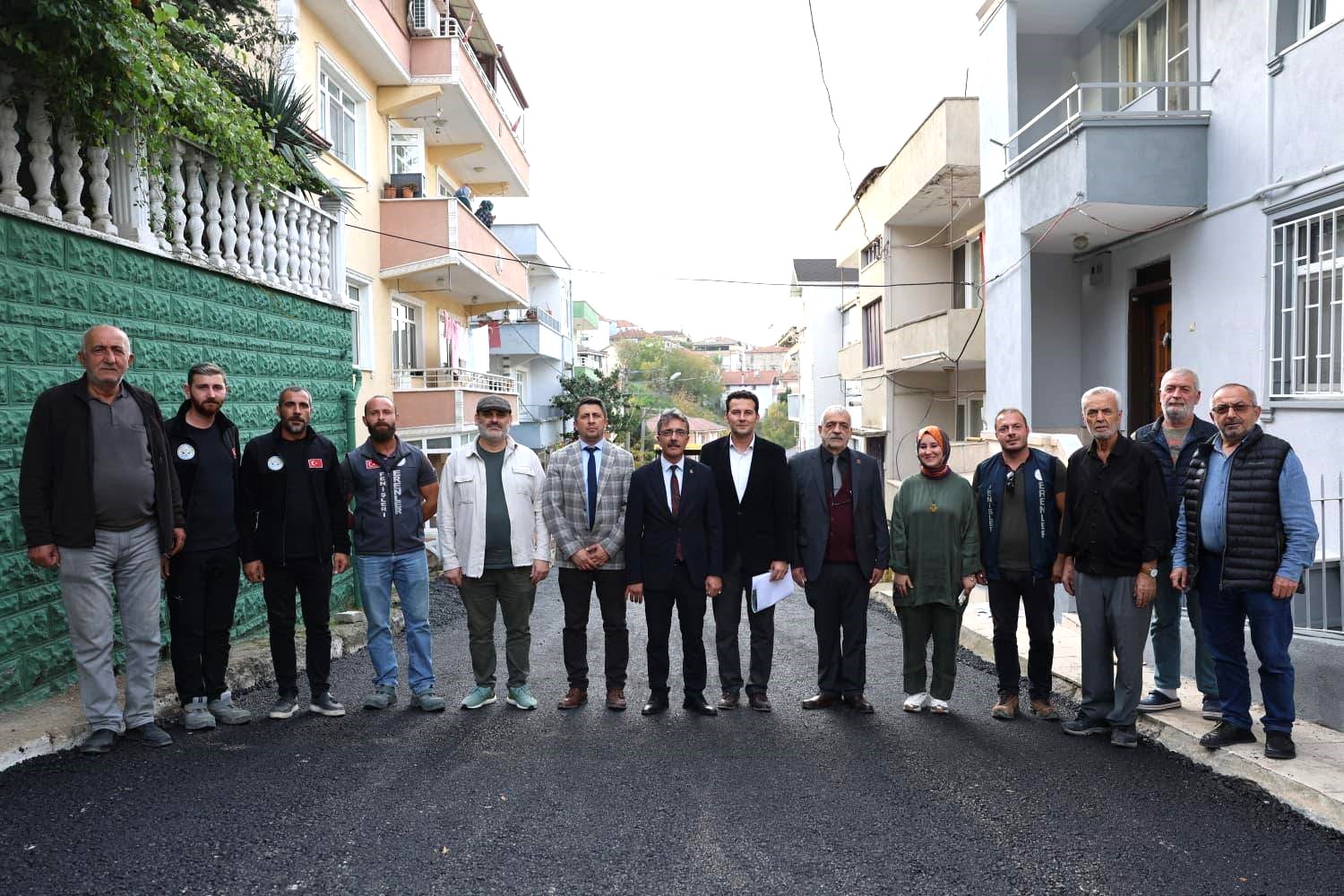 Bağlar Mahallesinde çalışma var