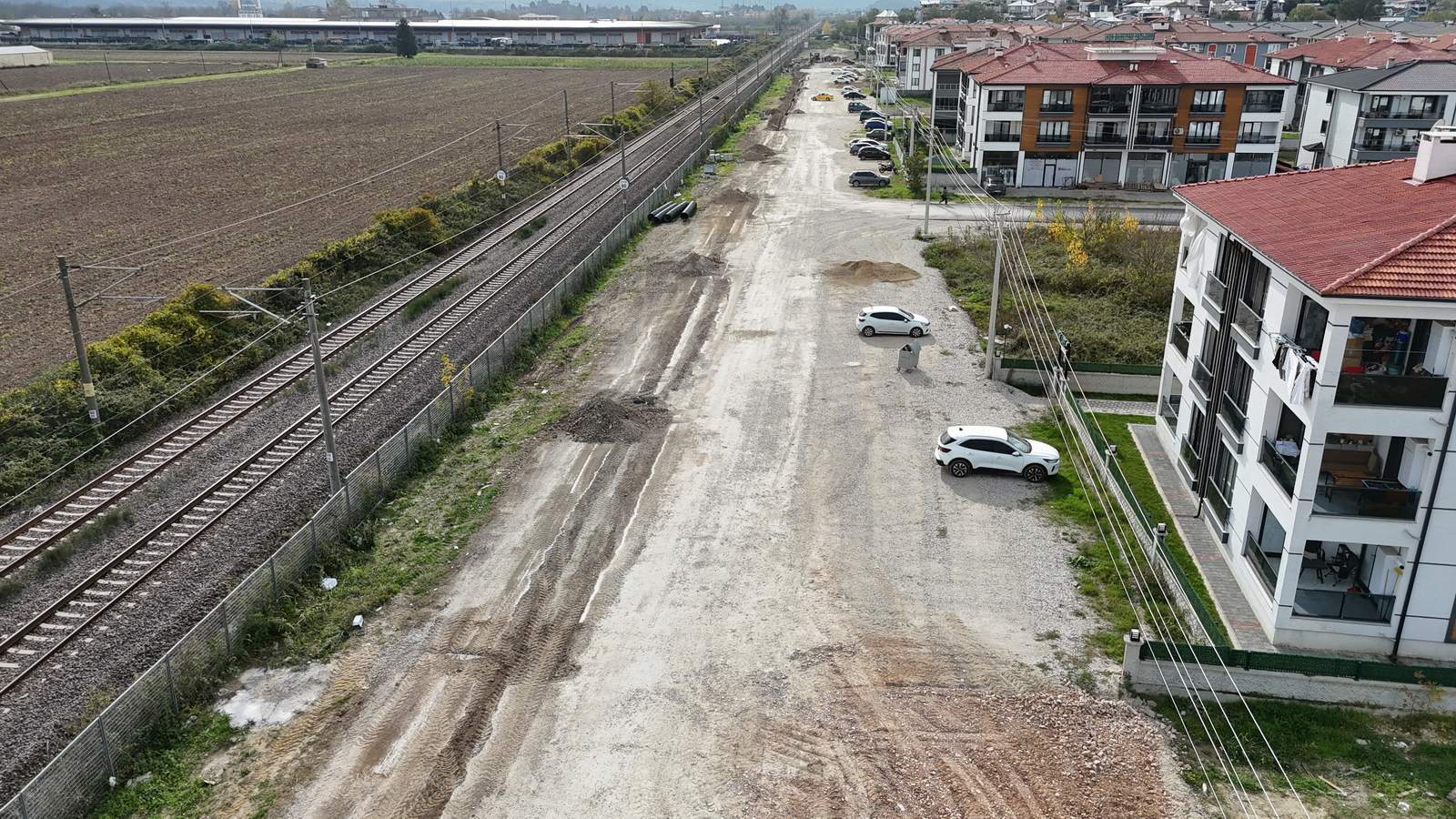 Bilecik Caddesinde Çalışmalar Başladı