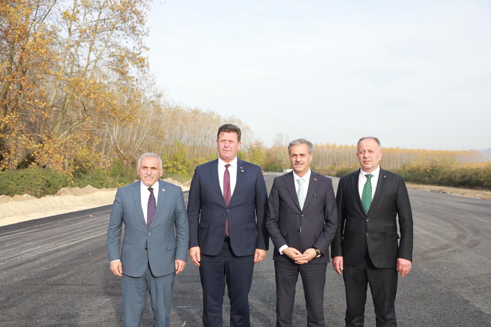 Yahyalı Bağlantı Yolu’nda işlem tamam