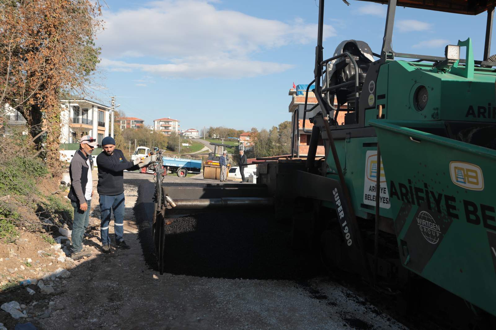 Yukarı Kirazca Bağlantı Yolu Asfaltlandı