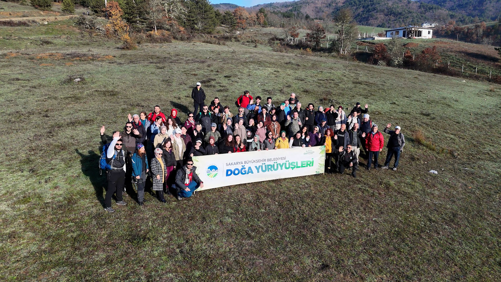 Doğa yürüyüşlerine büyüleyici final