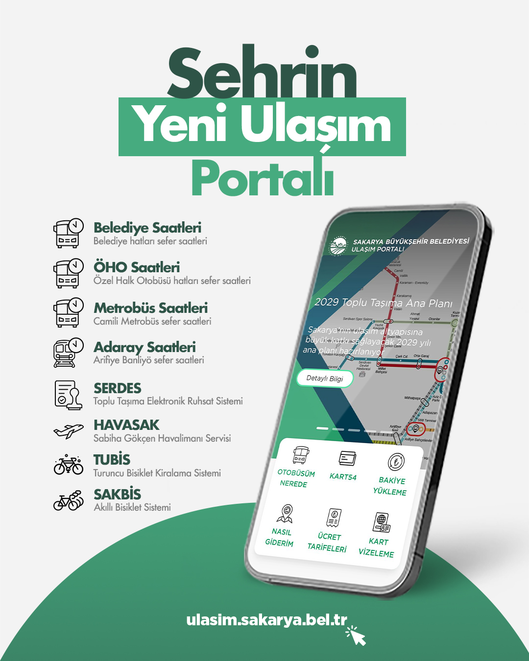 Ulaşımda yeni portal