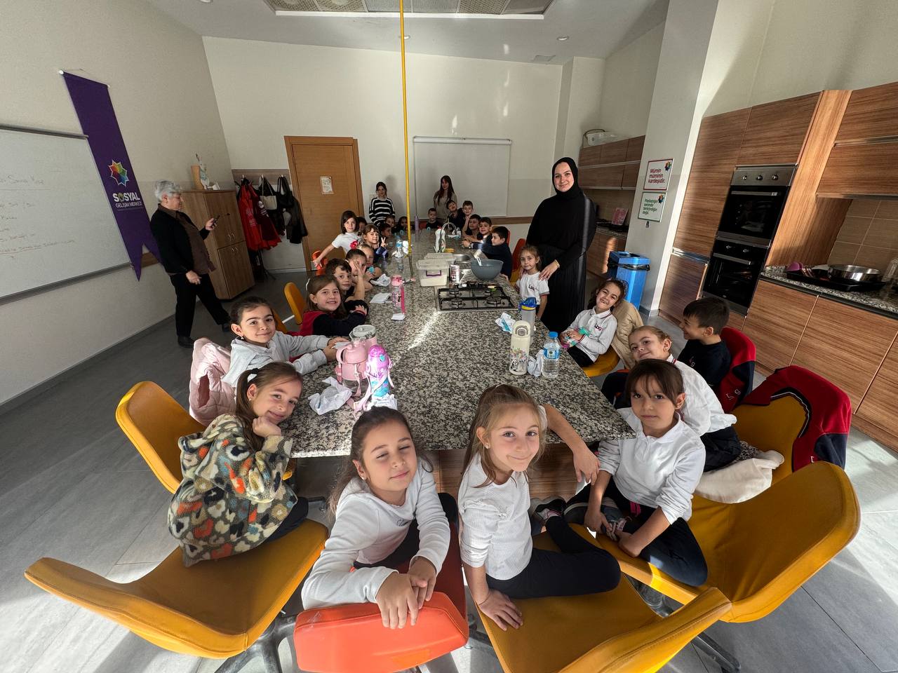 Misafir öğrenciler yeteneklerini keşfetti