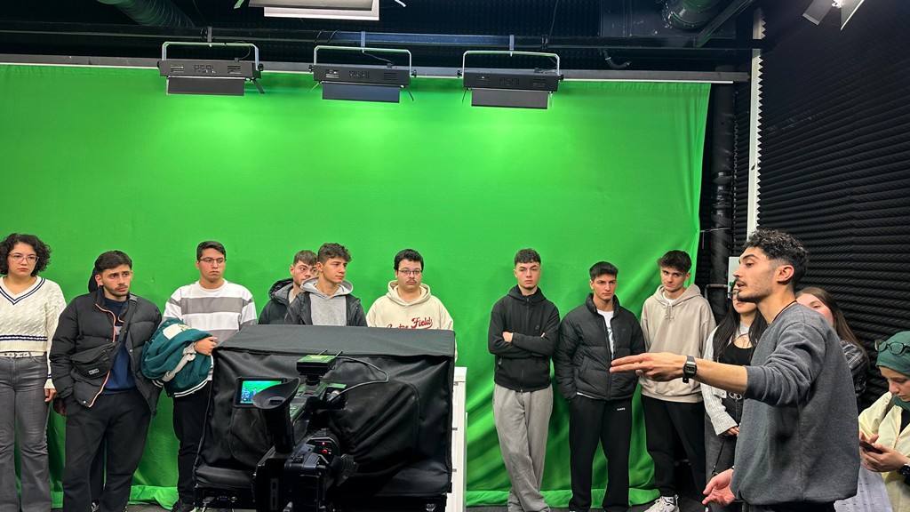 Animasyon öğrencilerine uygulamalı teknik gezi