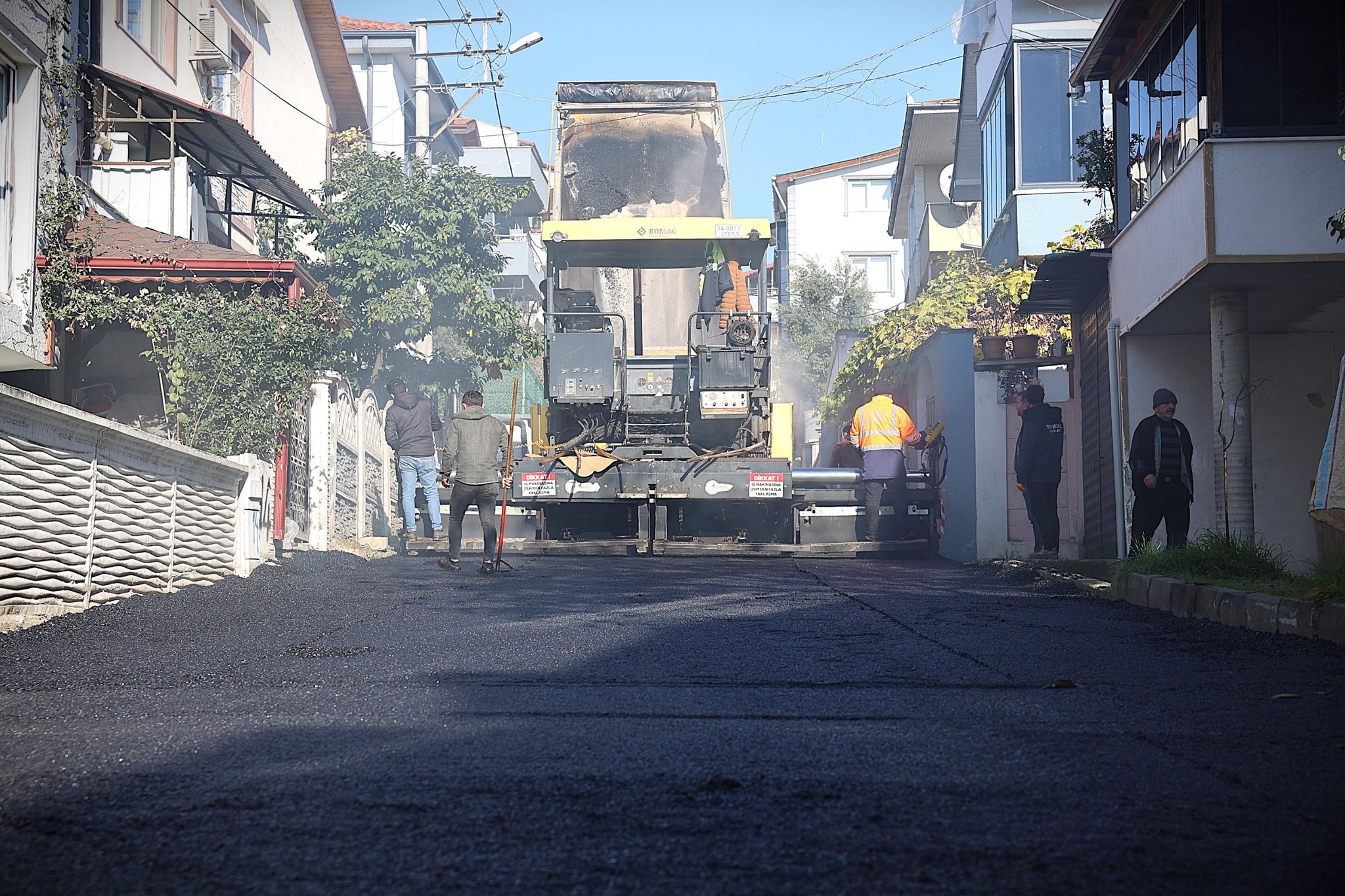 ERENLER ASFALTTA HIZ KESMİYOR