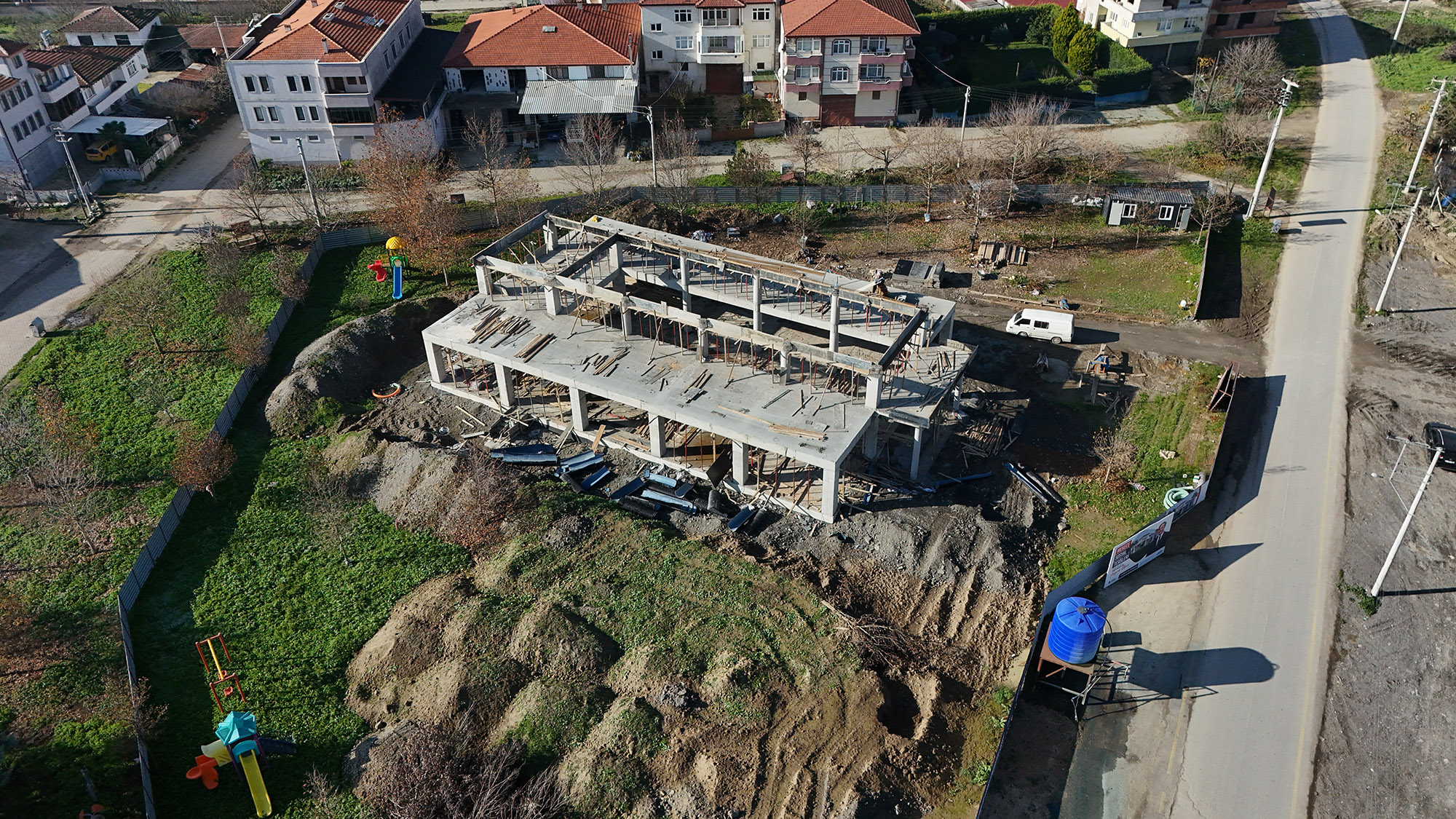 Mekece Sosyal Tesisleri yükseliyor