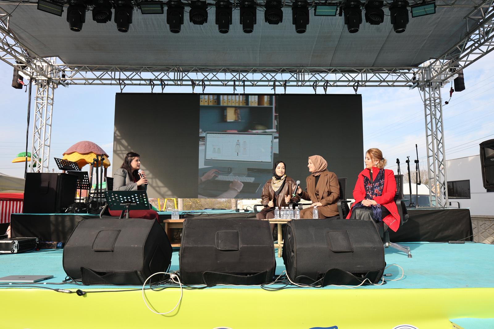 Ticarette kadının eli konuşuldu