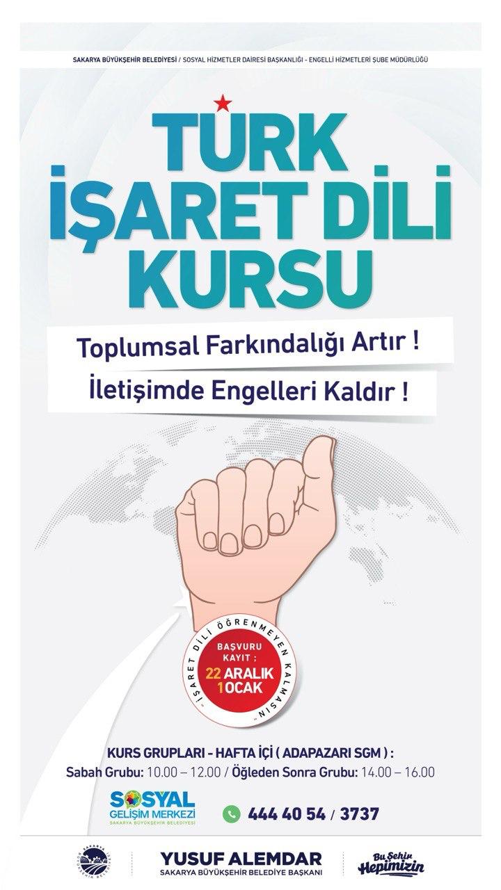 Türk İşaret Dili eğitimleri başlıyor