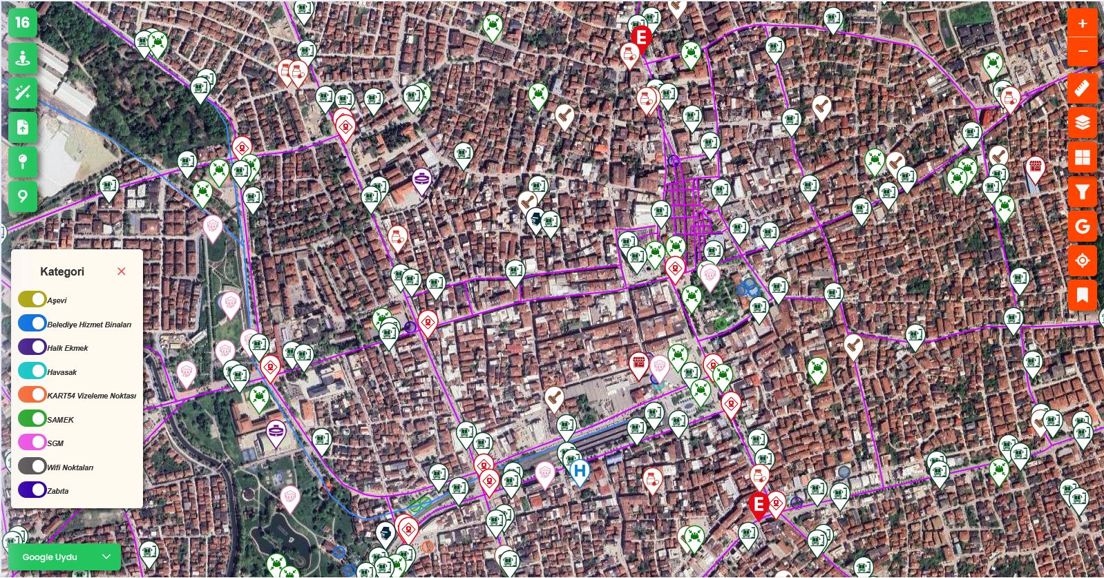 Fiber ağ 500 KM’ye ulaştı