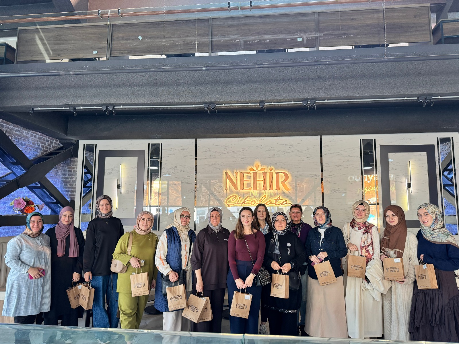 Çikolata ve kahve atölyesi tamamlandı