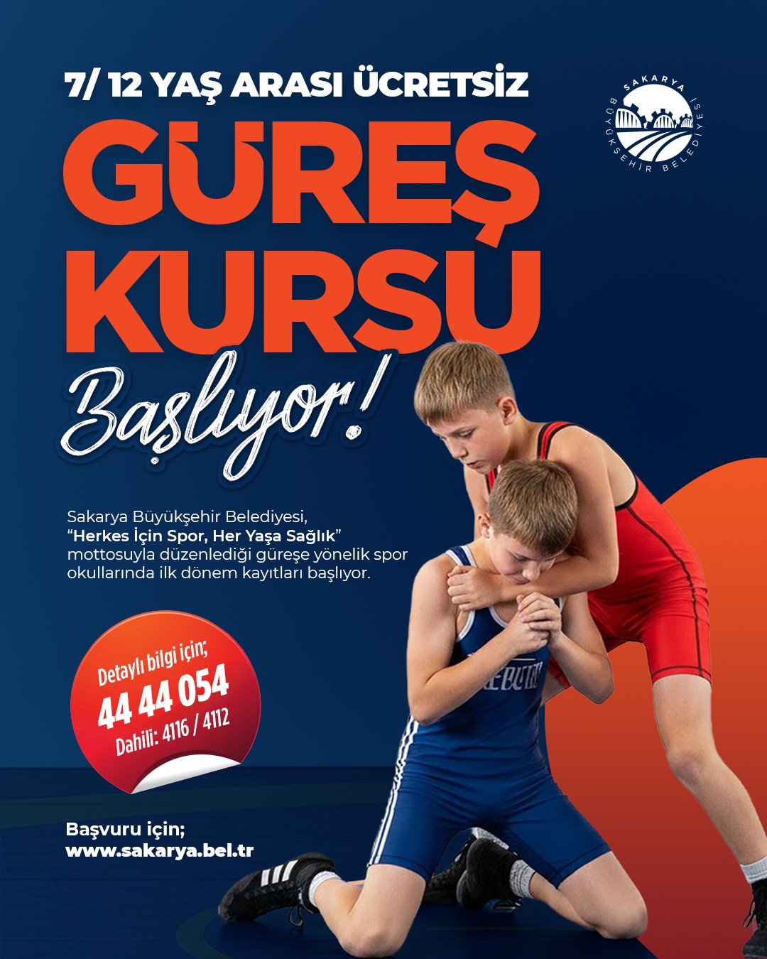 Geleceğin şampiyon güreşçiler yetişecek