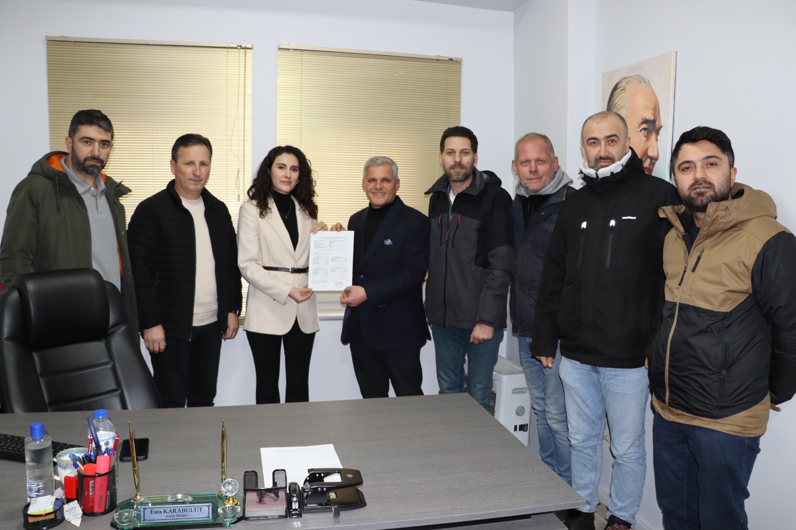 Ferizli Esnaf Odası’nda Yeni Dönem Başladı