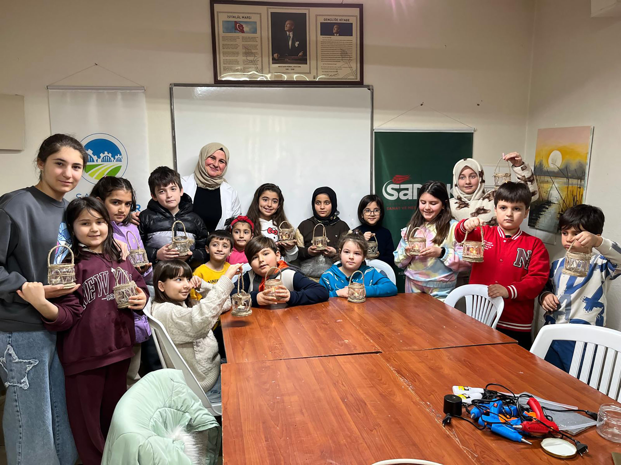 SAMEK atölyeleri dolu dolu geçiyor