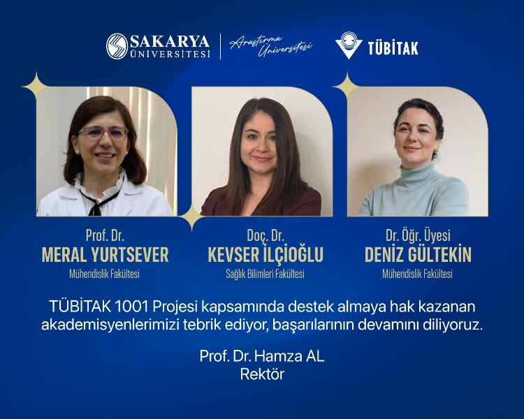 SAU’den TÜBİTAK-1001 Başarısı