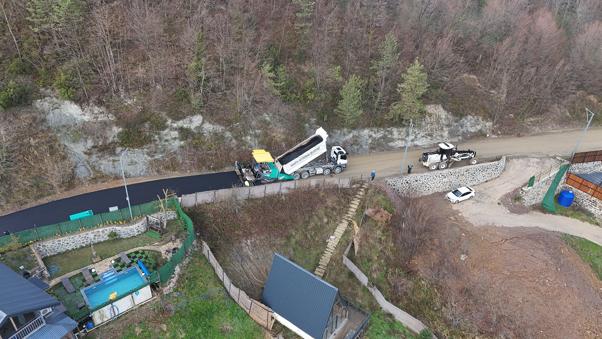 Sapanca Şükriye Mahallesi yenileniyor