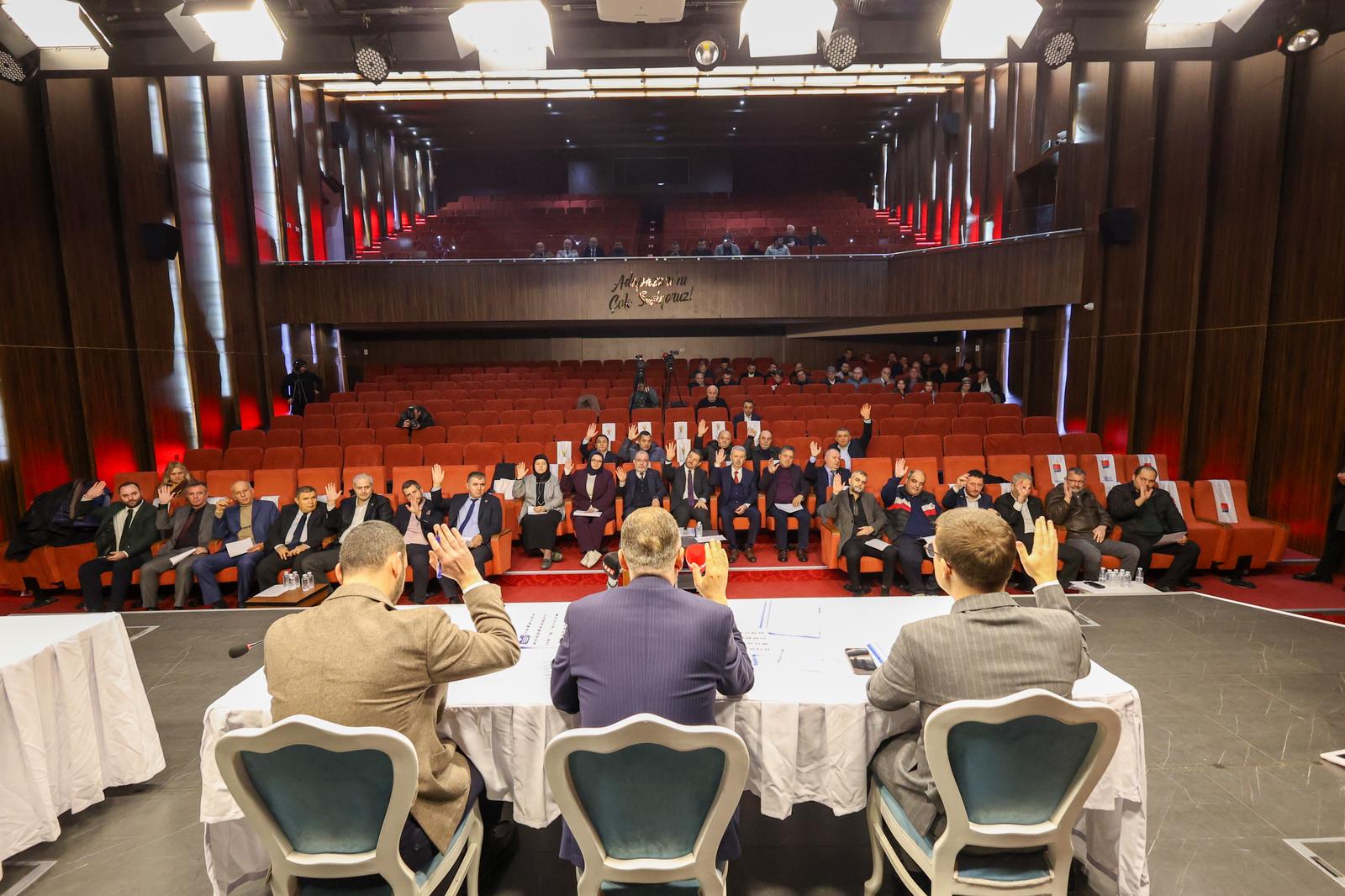 Adapazarı'nda meclis toplantısı