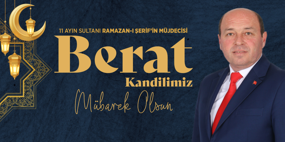 Başkan Ata'dan kandil mesajı