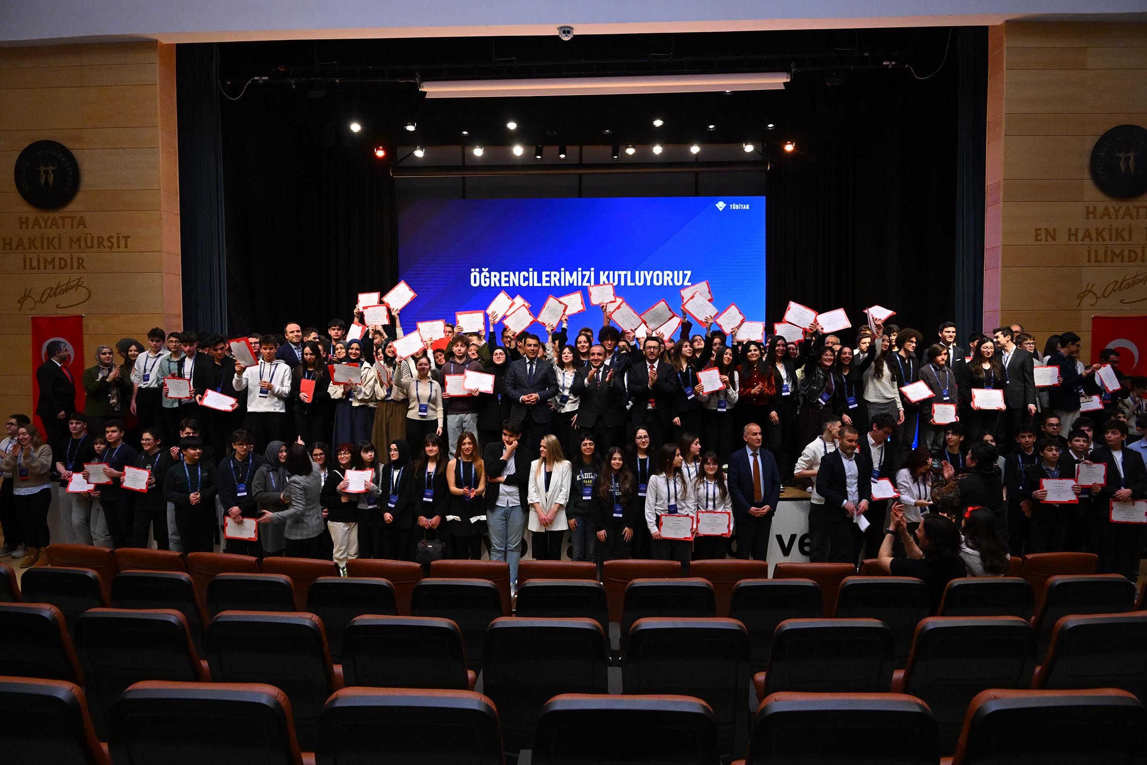 Bilimin genç yıldızları SUBÜ koordinasyonunda parladı