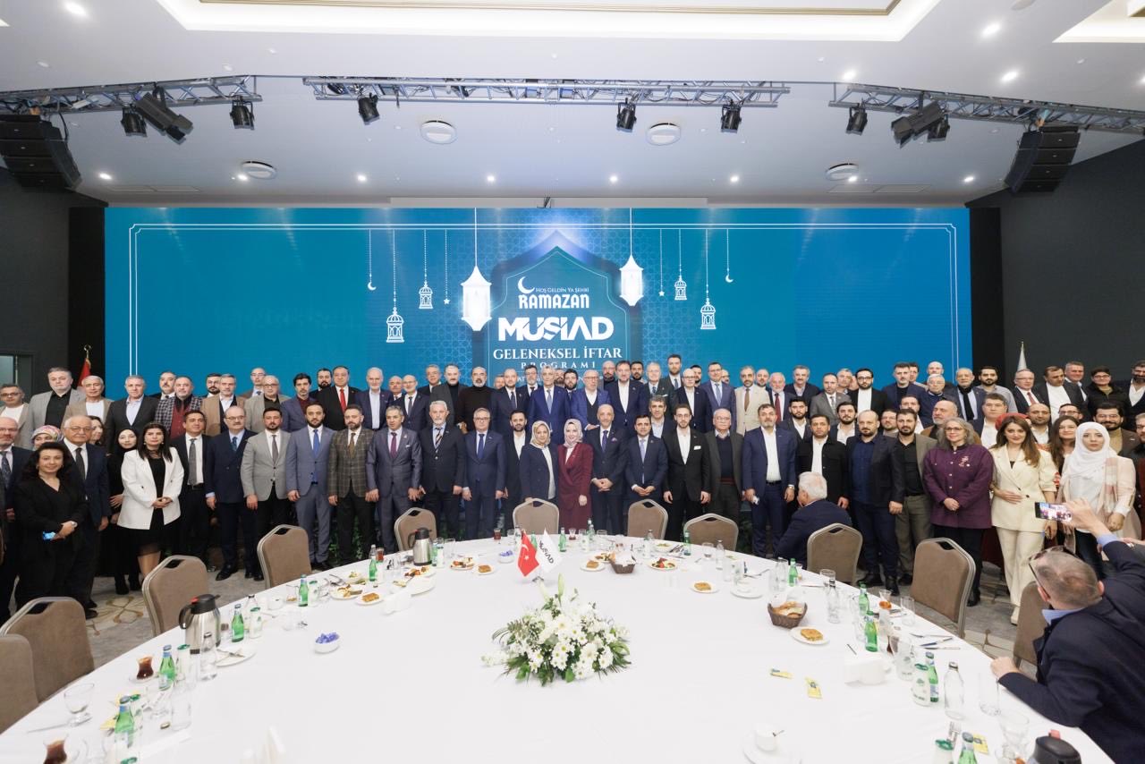 MÜSİAD’ın geleneksel iftarına güçlü katılım
