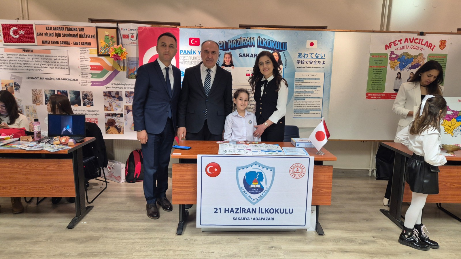 AFET BİLİNCİ YARIŞMASINDA ÇİFTE  DERECE