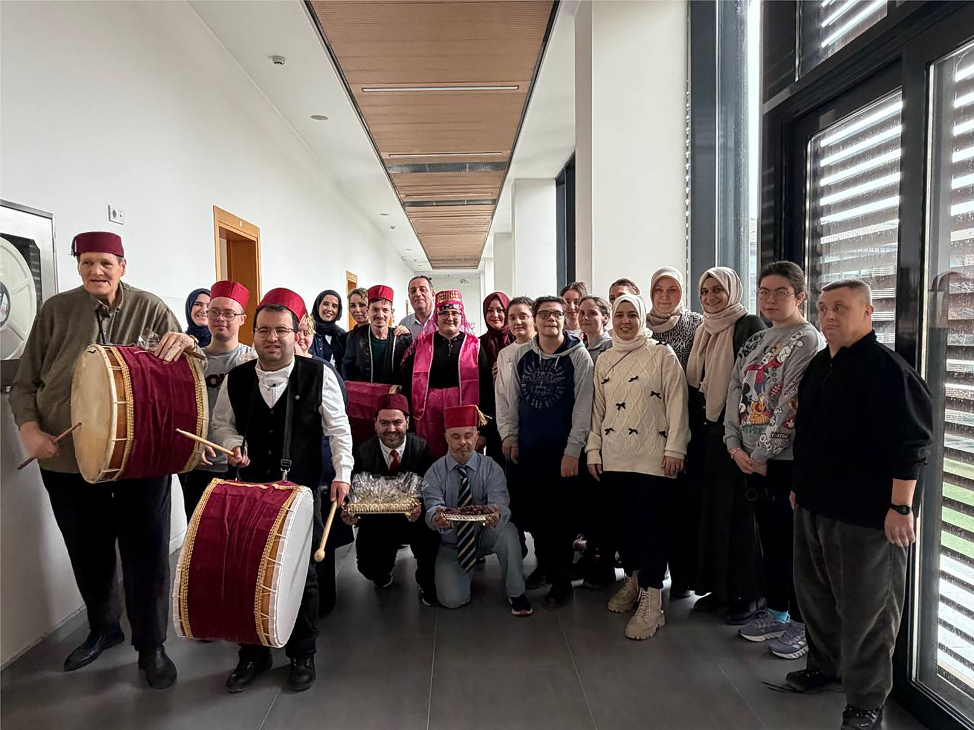 Davul sesleriyle “Hoş geldin Ramazan”