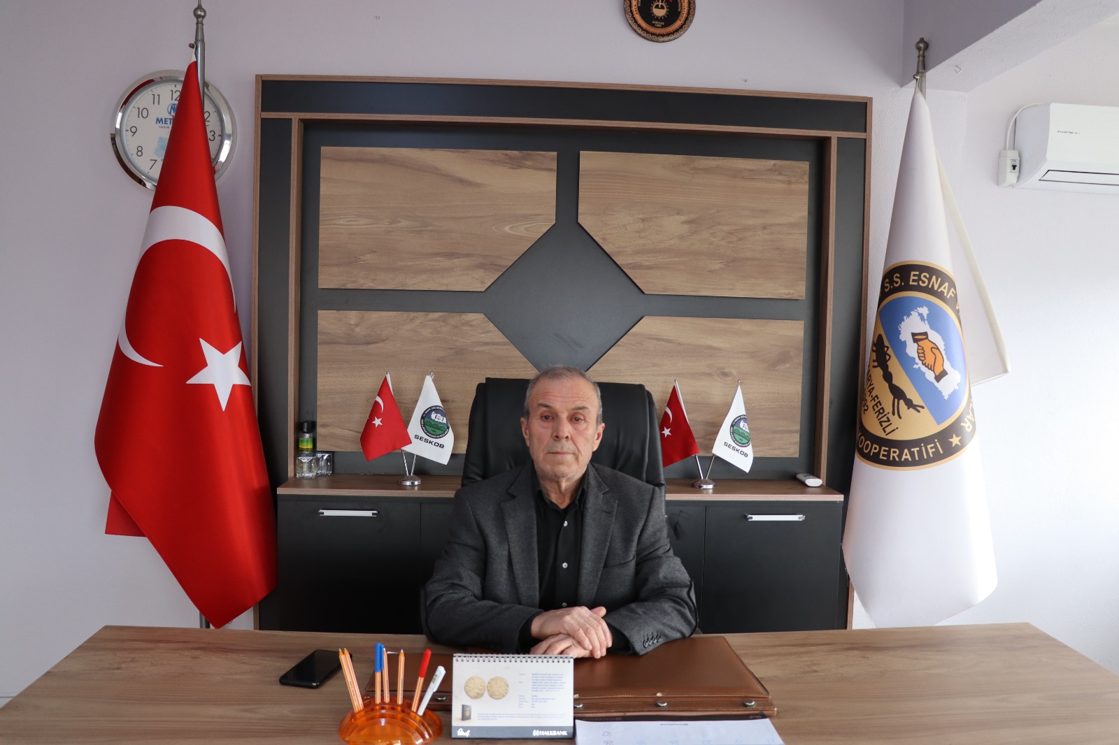 Yeni Başkan Sadettin Yılmaz oldu.