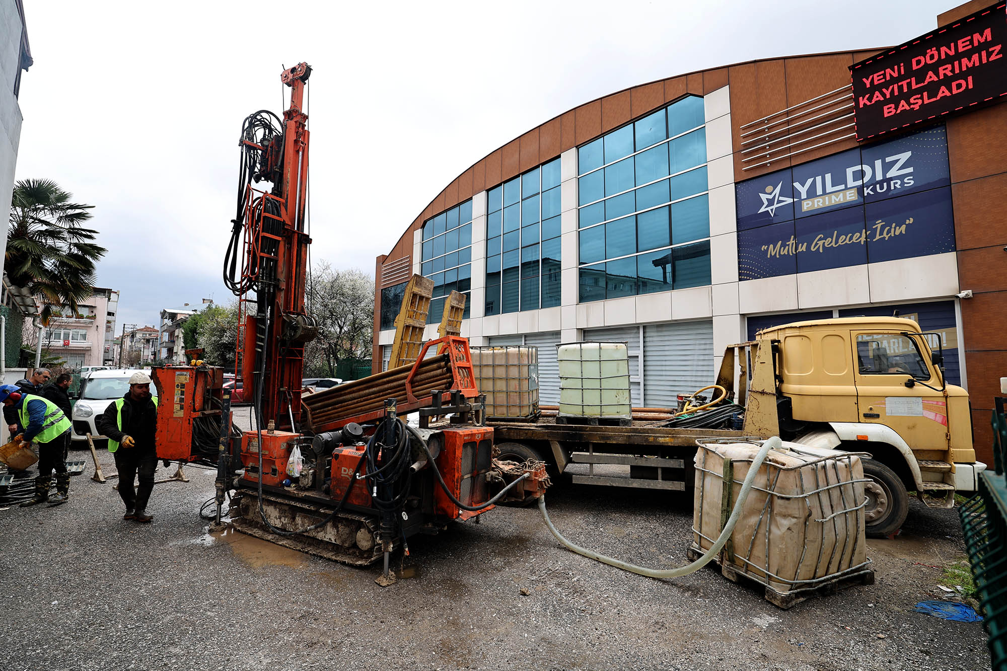 Tığcılar’da dönüşüm için sondajlar başladı