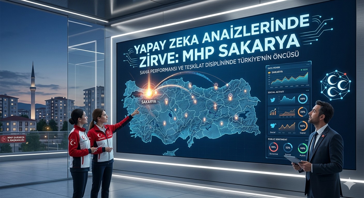 MHP Sakarya zirveye yerleşti
