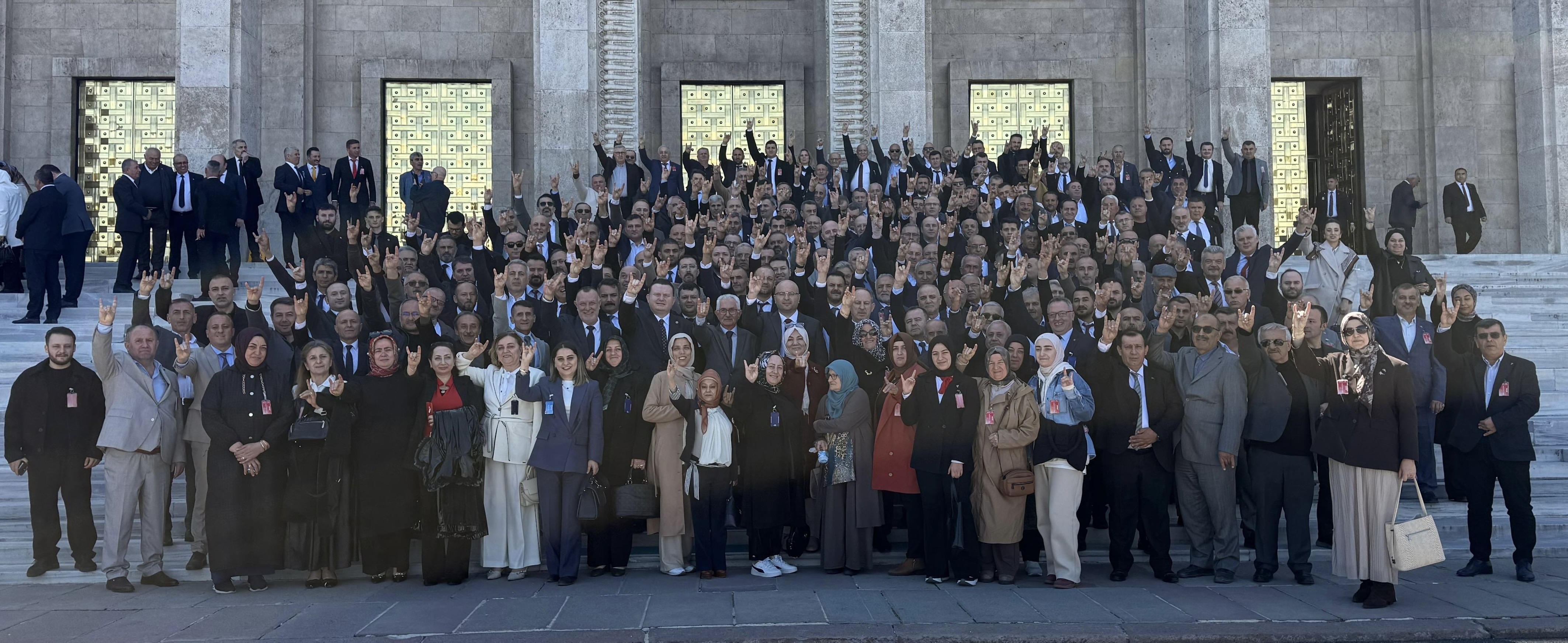 MHP'den 350 Kişiyle Başkent Çıkarması