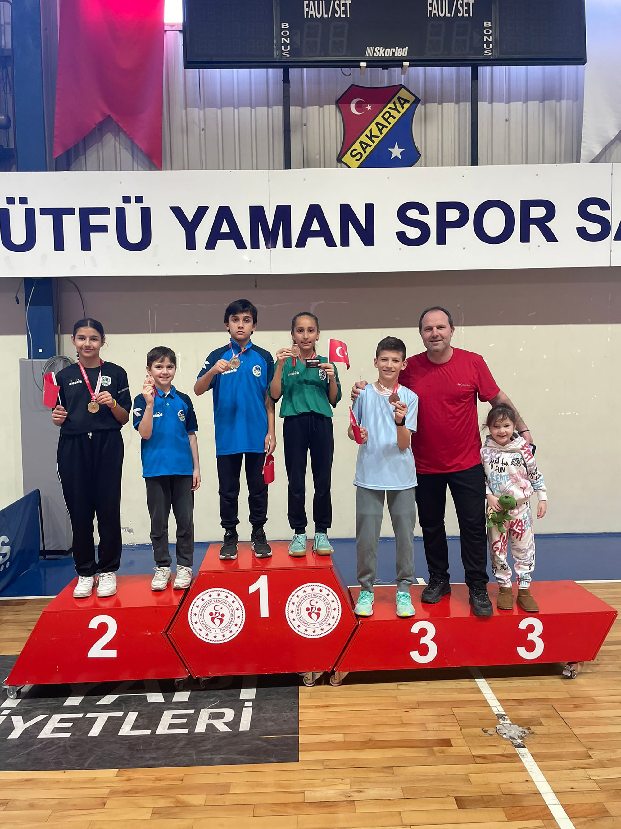 Sakaryalı sporculara madalya yağdı