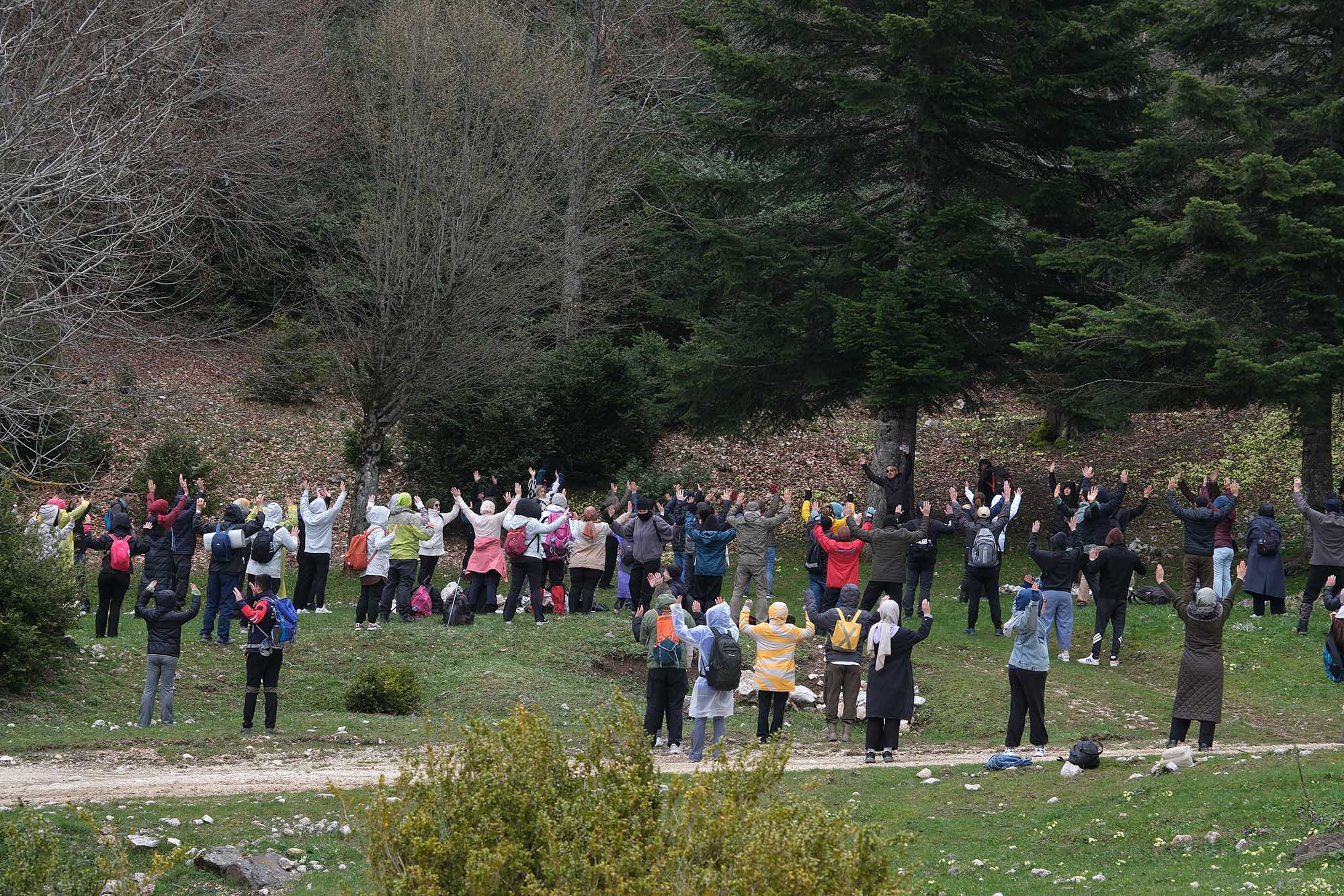 Doğayla iç içe unutulmaz yürüyüş