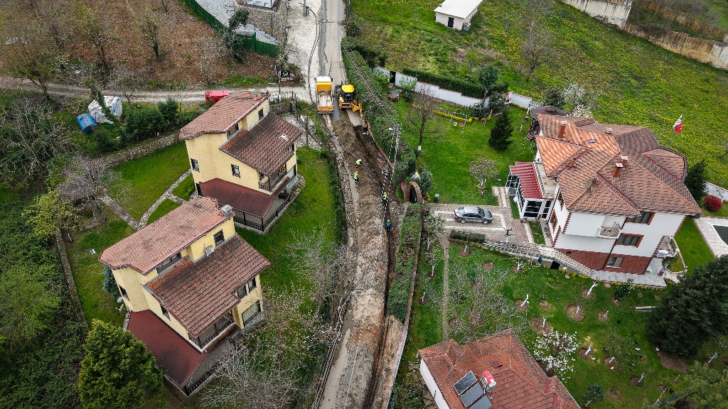 Kuruçeşme’nin içme suyu hattı yenilendi