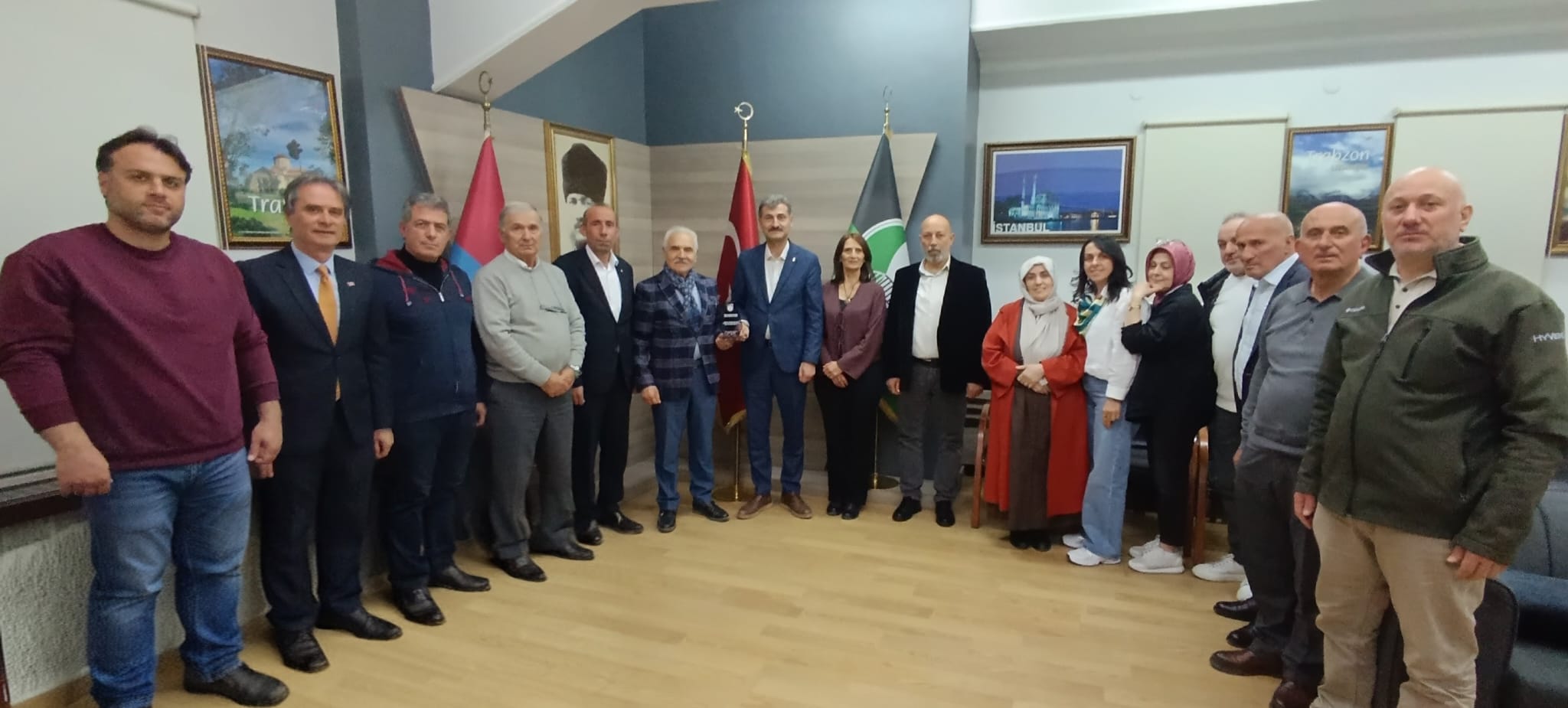 Trabzonlularda kardeşlik ziyareti