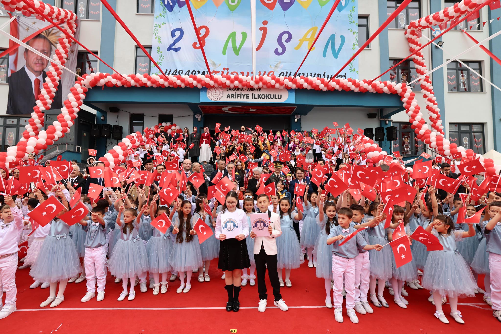 Sakarya'da 23 Nisan coşkusu