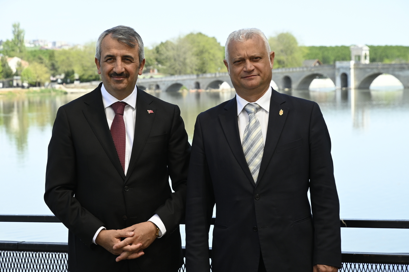 Bulgaristanlı Bakandan Edirne ziyareti