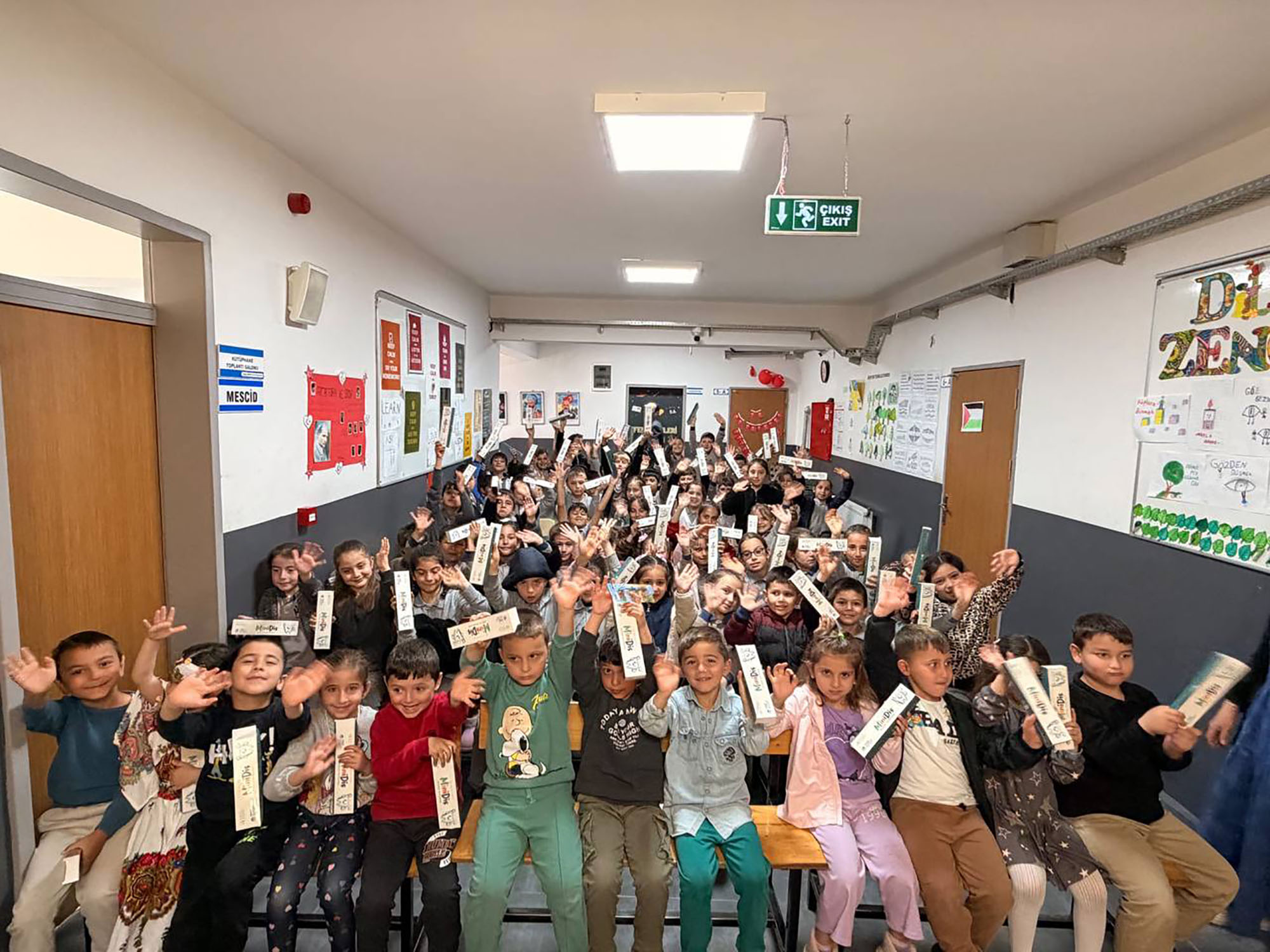 Çocuklar eğlenerek öğreniyor