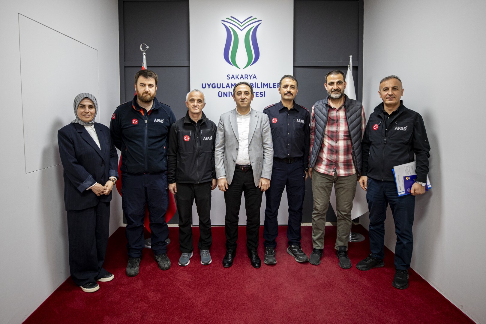 SUBÜ ve AFAD temsilcileri bir araya geldi