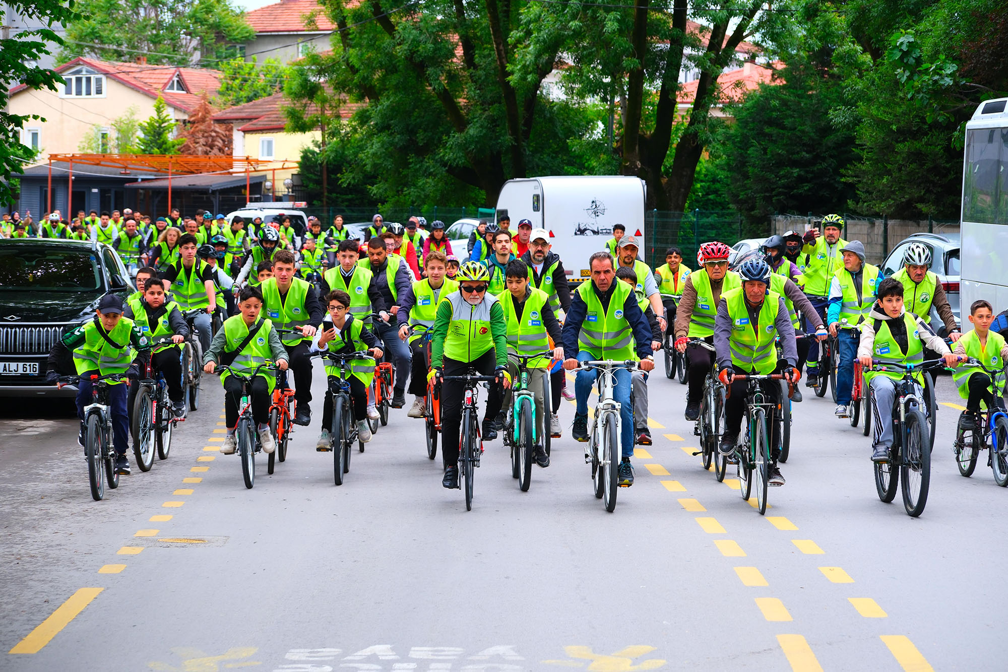 Pedallar güvenli ulaşım için dönecek