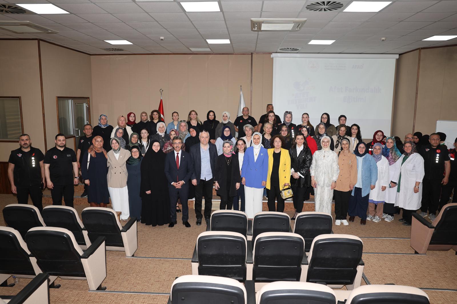 ERENLER’DE AFET EĞİTİMLERİ DEVAM EDİYOR