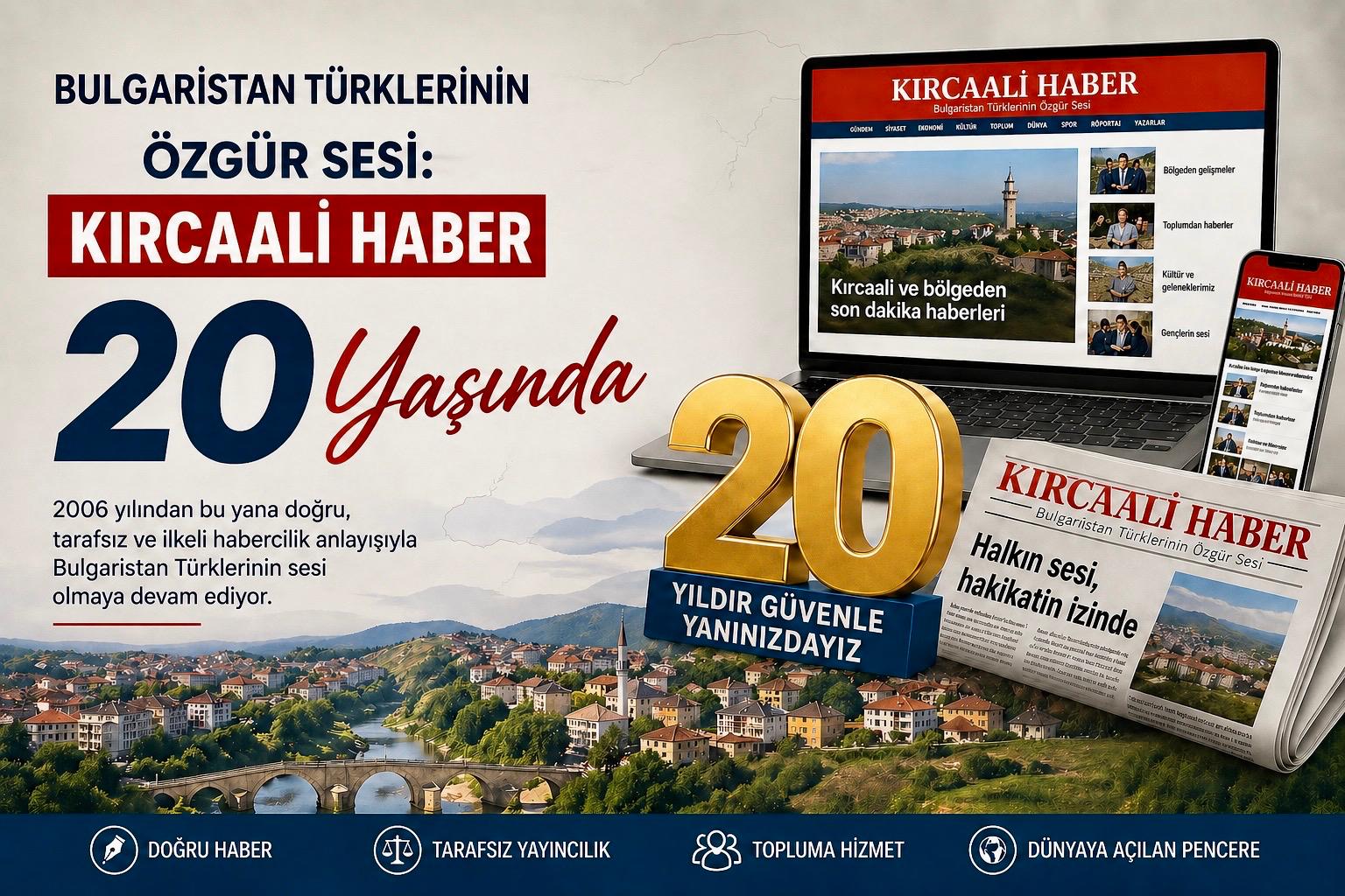 Kırcaali Haber 20 Yaşında
