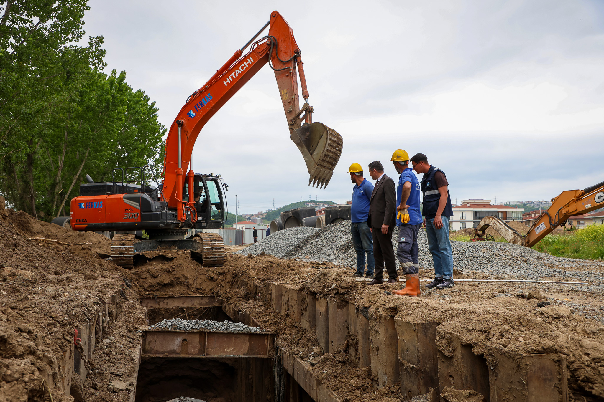O bulvara 7 milyon liralık altyapı güvencesi